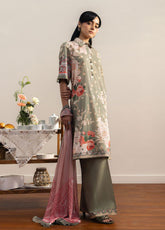 Coco By Zara Shahjahan Printed Lawn 3 Piece Unstitched Suit CZS26CPD2 D-ZEN 10A