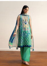 Coco By Zara Shahjahan Printed Lawn 3 Piece Unstitched Suit CZS26CPD2 D-NAMI 5A