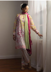 Coco By Zara Shahjahan Printed Lawn 3 Piece Unstitched Suit CZS26CPD2 D-NAMI 5B