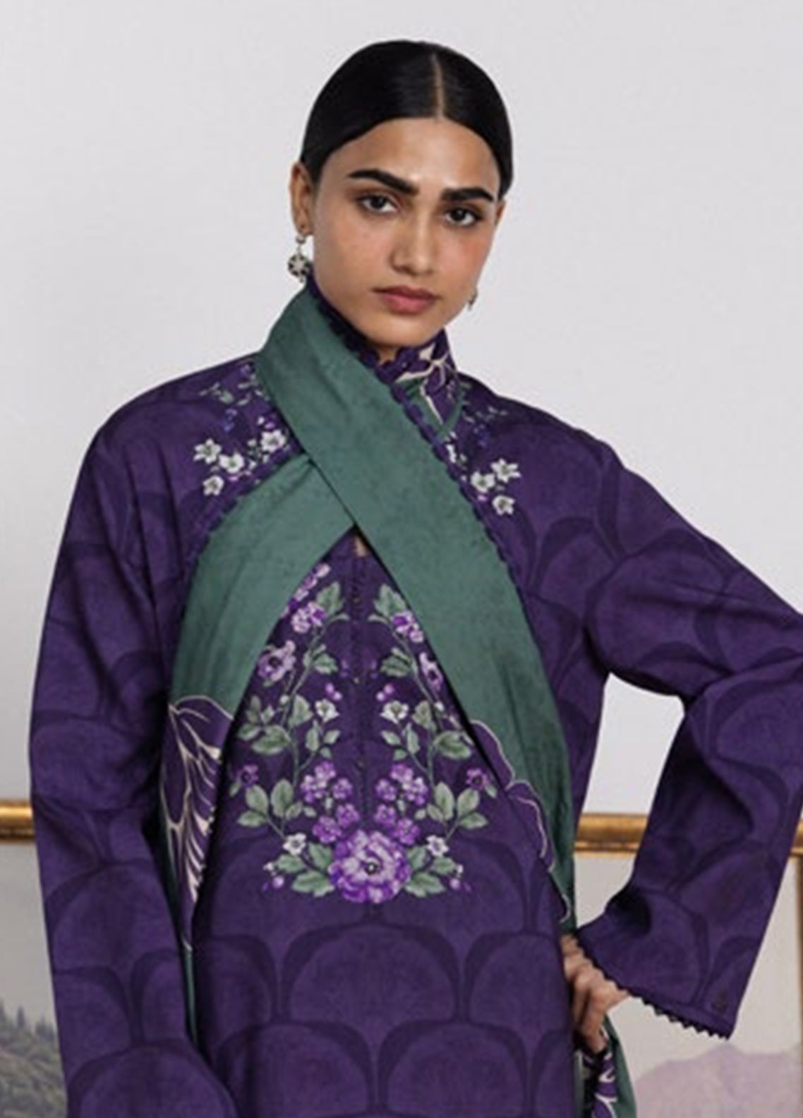 Coco By Zara Shahjahan Printed Linen 3 Piece Unstitched Suit ZS26CPV4 D-1A MIRA Coco By Zara Shahjahan Printed Linen 3 Piece Unstitched Suit ZS26CPV4 D-1A MIRA