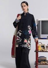 Coco By Zara Shahjahan Printed Linen 3 Piece Unstitched Suit ZS26CPV4 D-2A HANA
