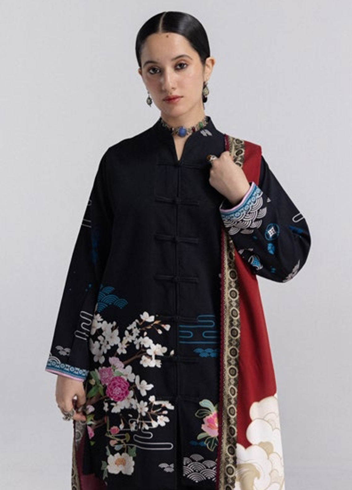 Coco By Zara Shahjahan Printed Linen 3 Piece Unstitched Suit ZS26CPV4 D-2A HANA Coco By Zara Shahjahan Printed Linen 3 Piece Unstitched Suit ZS26CPV4 D-2A HANA