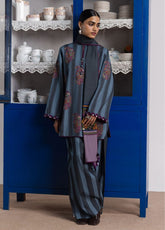 Coco By Zara Shahjahan Printed Linen 3 Piece Unstitched Suit ZS26CPV4 D-4B RANIA