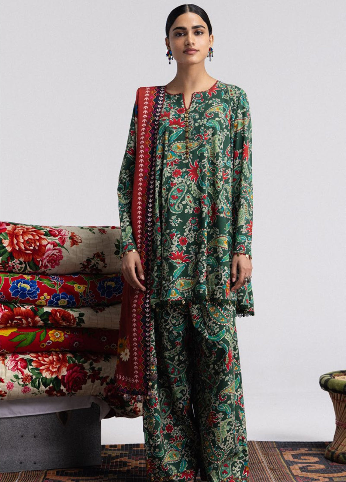 Coco By Zara Shahjahan Printed Linen 3 Piece Unstitched Suit ZS26CPV4 D-6B SOFIA Coco By Zara Shahjahan Printed Linen 3 Piece Unstitched Suit ZS26CPV4 D-6B SOFIA