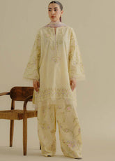 Coco by Zara Shahjahan Embroidered Jacquard Suits Unstitched 3 Piece - CZS25L2 1A ELVA