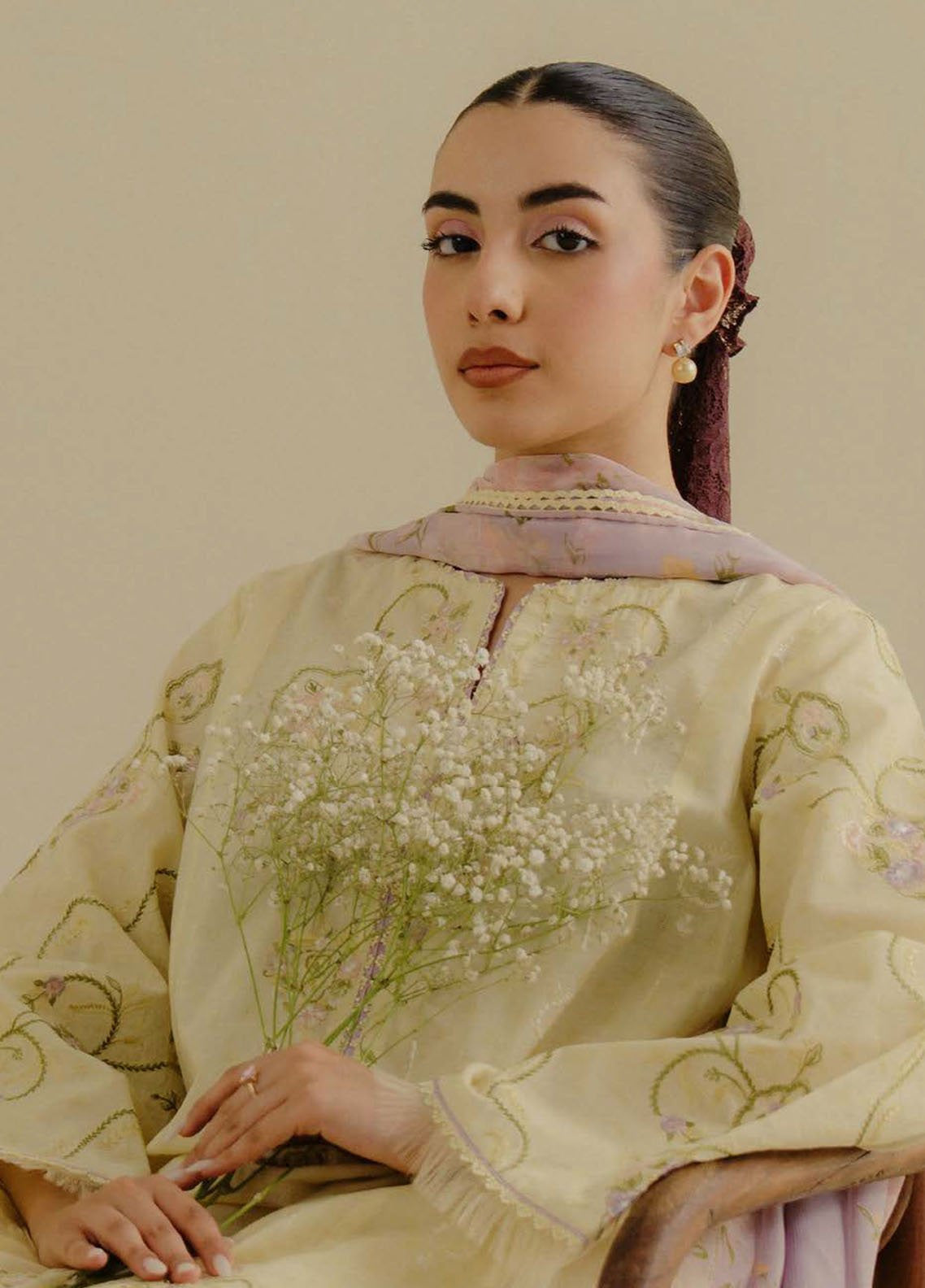 Coco by Zara Shahjahan Embroidered Jacquard Suits Unstitched 3 Piece - CZS25L2 1A ELVA Coco by Zara Shahjahan Embroidered Jacquard Suits Unstitched 3 Piece - CZS25L2 1A ELVA