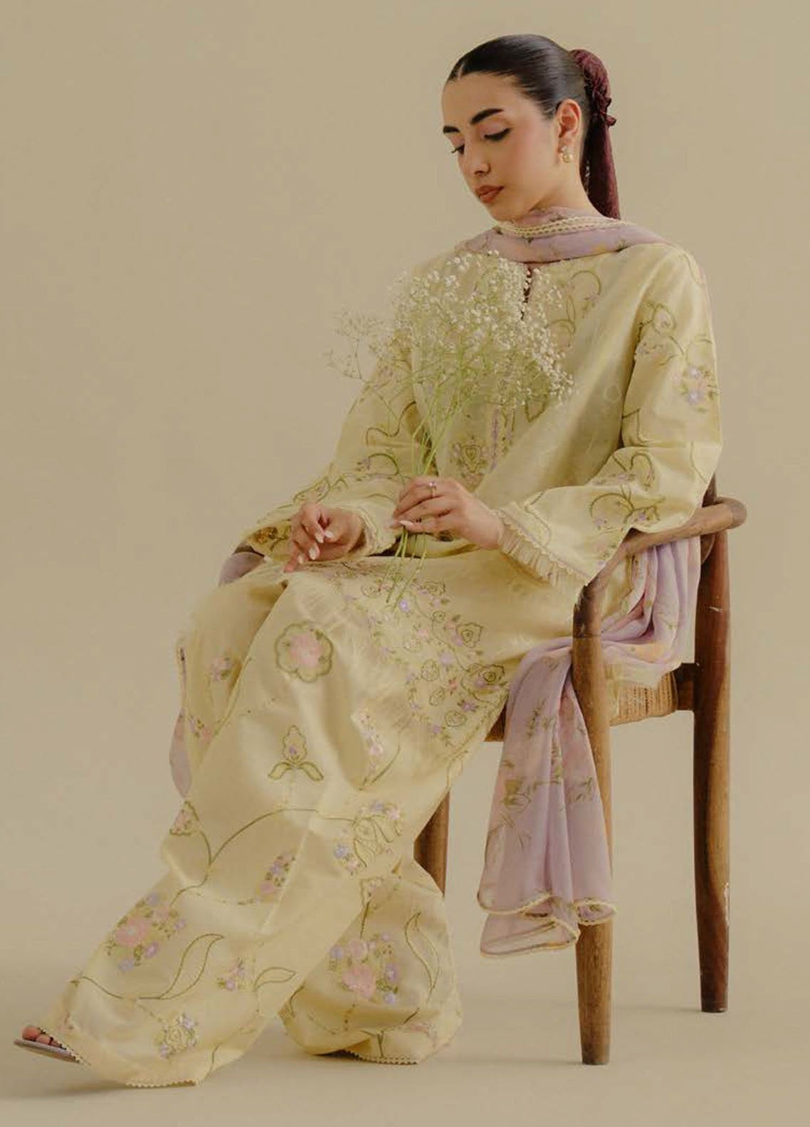 Coco by Zara Shahjahan Embroidered Jacquard Suits Unstitched 3 Piece - CZS25L2 1A ELVA Coco by Zara Shahjahan Embroidered Jacquard Suits Unstitched 3 Piece - CZS25L2 1A ELVA