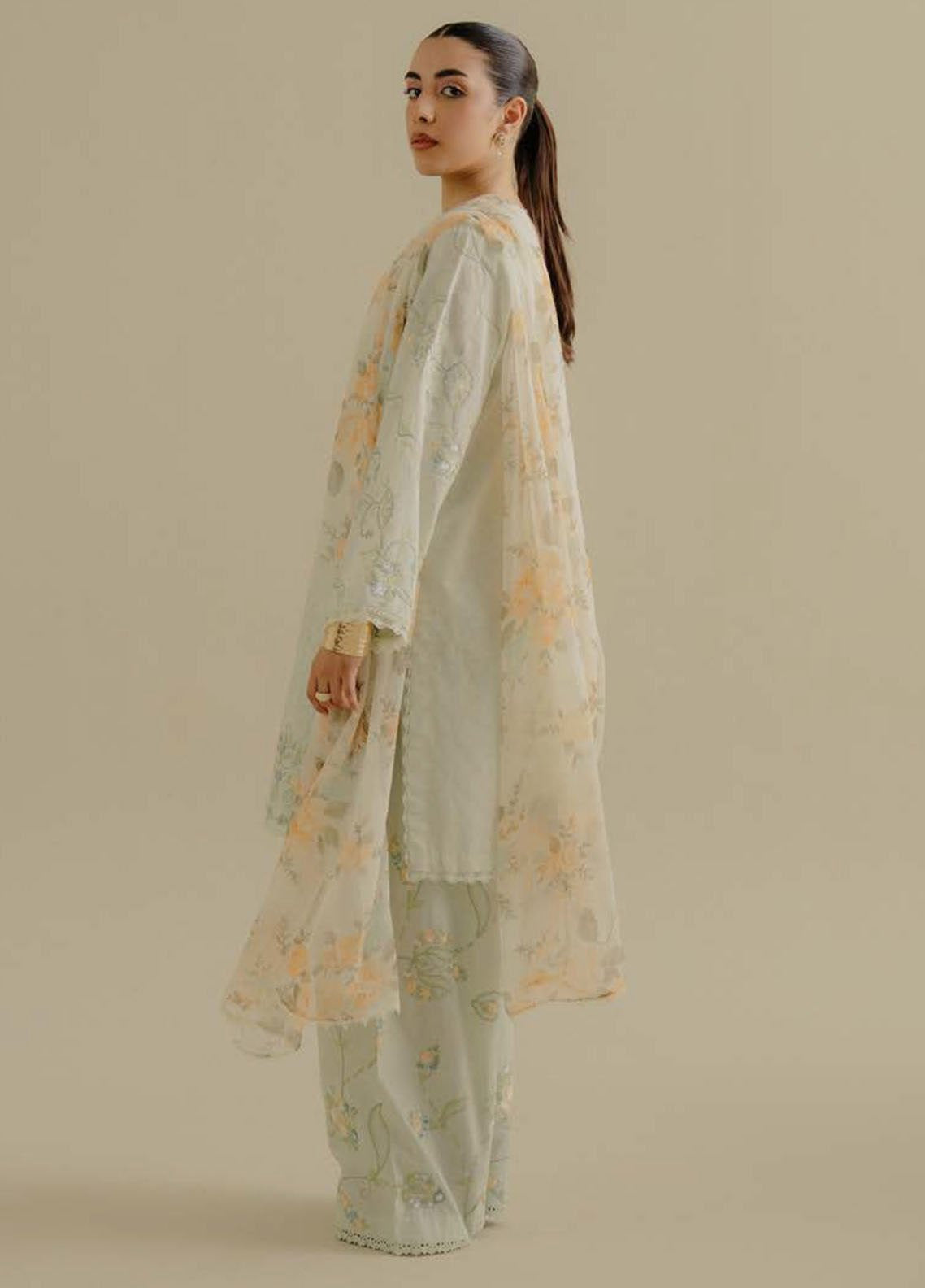 Coco by Zara Shahjahan Embroidered Jacquard Suits Unstitched 3 Piece - CZS25L2 1B ELVA Coco by Zara Shahjahan Embroidered Jacquard Suits Unstitched 3 Piece - CZS25L2 1B ELVA
