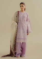 Coco by Zara Shahjahan Embroidered Lawn Suits Unstitched 3 Piece - CZS25L2 10B NYSSA
