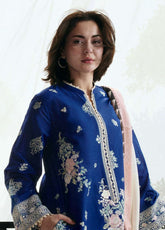 Coco by Zara Shahjahan Embroidered Lawn Suits Unstitched 3 Piece - CZS25L2 3A LULEH