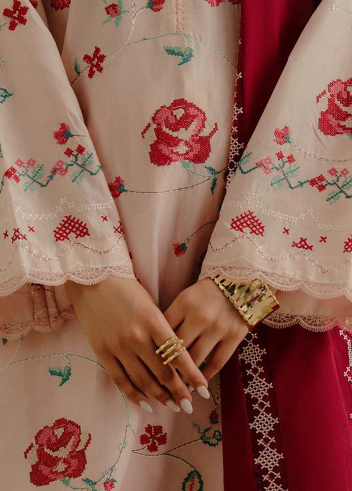 Coco by Zara Shahjahan Embroidered Lawn Suits Unstitched 3 Piece - CZS25L2 6A ZUFRA Coco by Zara Shahjahan Embroidered Lawn Suits Unstitched 3 Piece - CZS25L2 6A ZUFRA