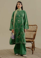 Coco by Zara Shahjahan Embroidered Lawn Suits Unstitched 3 Piece - CZS25L2 8B TARA