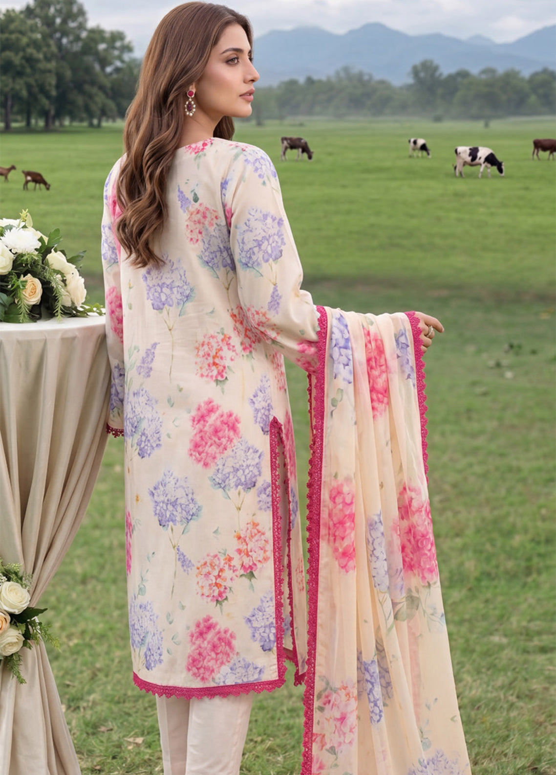 Colors By Alzohaib Digital Printed Lawn 3 Piece Unstitched Suit AZ26CDPL D-02 Colors By Alzohaib Digital Printed Lawn 3 Piece Unstitched Suit AZ26CDPL D-02