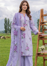 Colors By Alzohaib Digital Printed Lawn 3 Piece Unstitched Suit AZ26CDPL D-06