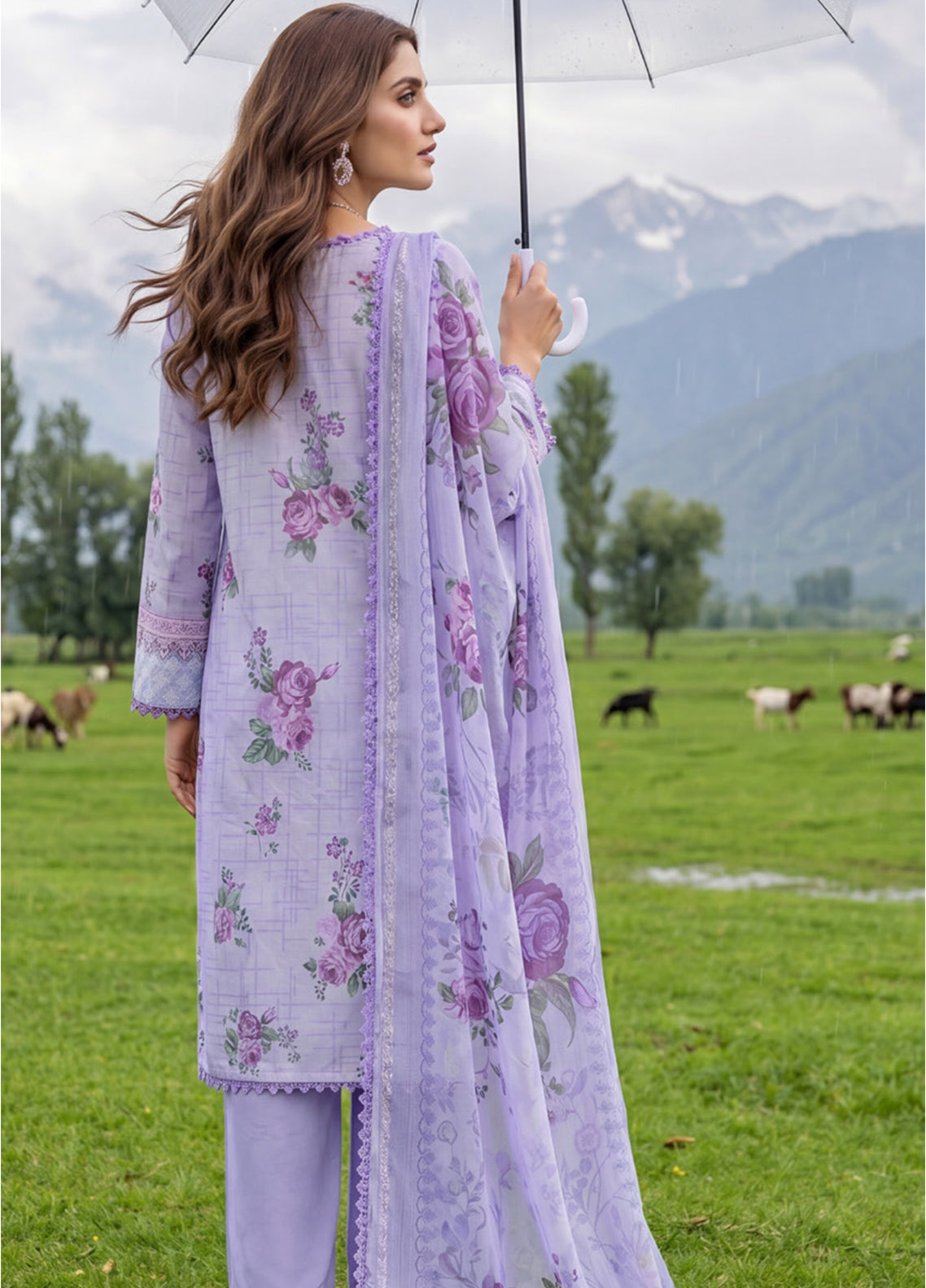 Colors By Alzohaib Digital Printed Lawn 3 Piece Unstitched Suit AZ26CDPL D-06 Colors By Alzohaib Digital Printed Lawn 3 Piece Unstitched Suit AZ26CDPL D-06