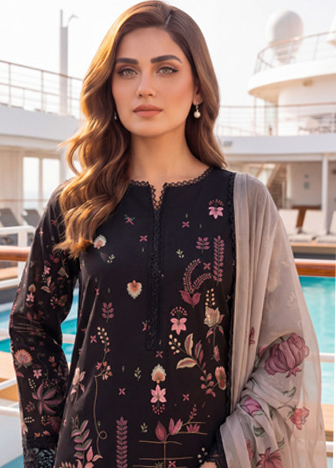 Colors By Alzohaib Digital Printed Lawn 3 Piece Unstitched Suit AZ26CDPV2 D-CDC-02 Colors By Alzohaib Digital Printed Lawn 3 Piece Unstitched Suit AZ26CDPV2 D-CDC-02