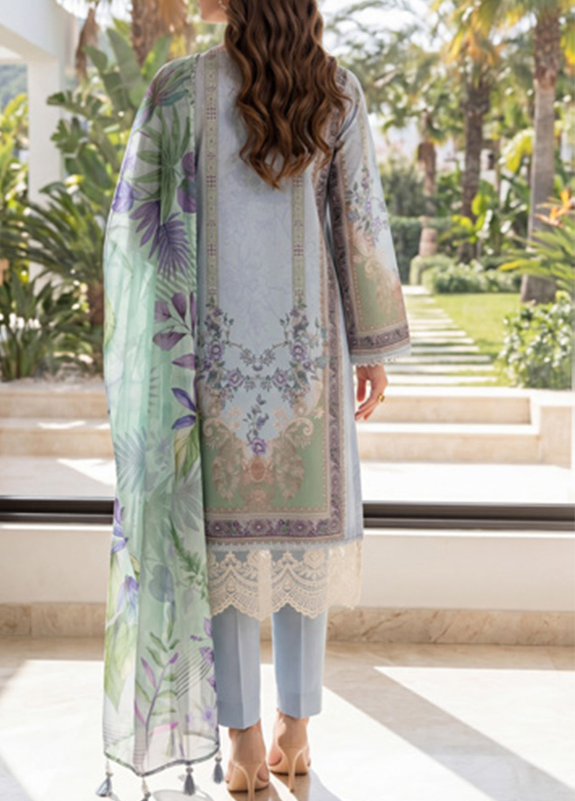 Colors By Alzohaib Digital Printed Lawn 3 Piece Unstitched Suit AZ26CDPV2 D-CDC-03 Colors By Alzohaib Digital Printed Lawn 3 Piece Unstitched Suit AZ26CDPV2 D-CDC-03