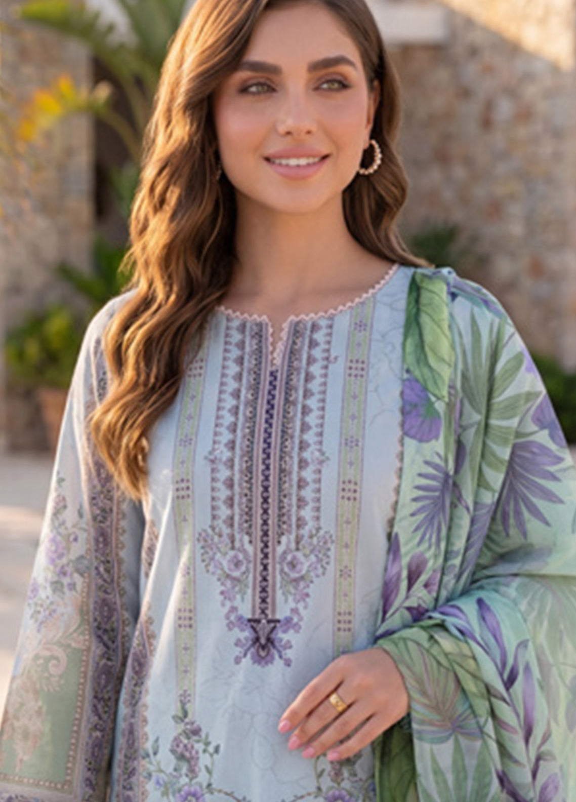 Colors By Alzohaib Digital Printed Lawn 3 Piece Unstitched Suit AZ26CDPV2 D-CDC-03 Colors By Alzohaib Digital Printed Lawn 3 Piece Unstitched Suit AZ26CDPV2 D-CDC-03