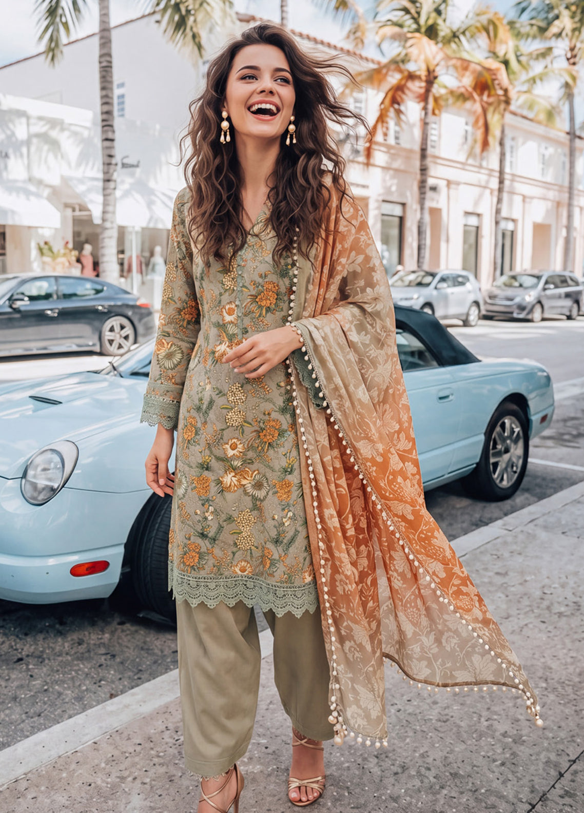 Colors By Alzohaib Digital Printed Lawn 3 Piece Unstitched Suit AZ26CDPV2 D-CDC-06 Colors By Alzohaib Digital Printed Lawn 3 Piece Unstitched Suit AZ26CDPV2 D-CDC-06