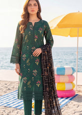 Colors By Alzohaib Digital Printed Lawn 3 Piece Unstitched Suit AZ26CDPV2 D-CDC-07