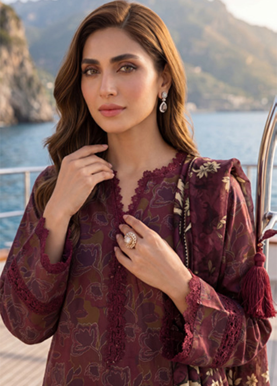 Colors By Alzohaib Digital Printed Lawn 3 Piece Unstitched Suit AZ26CDPV2 D-CDC-09 Colors By Alzohaib Digital Printed Lawn 3 Piece Unstitched Suit AZ26CDPV2 D-CDC-09