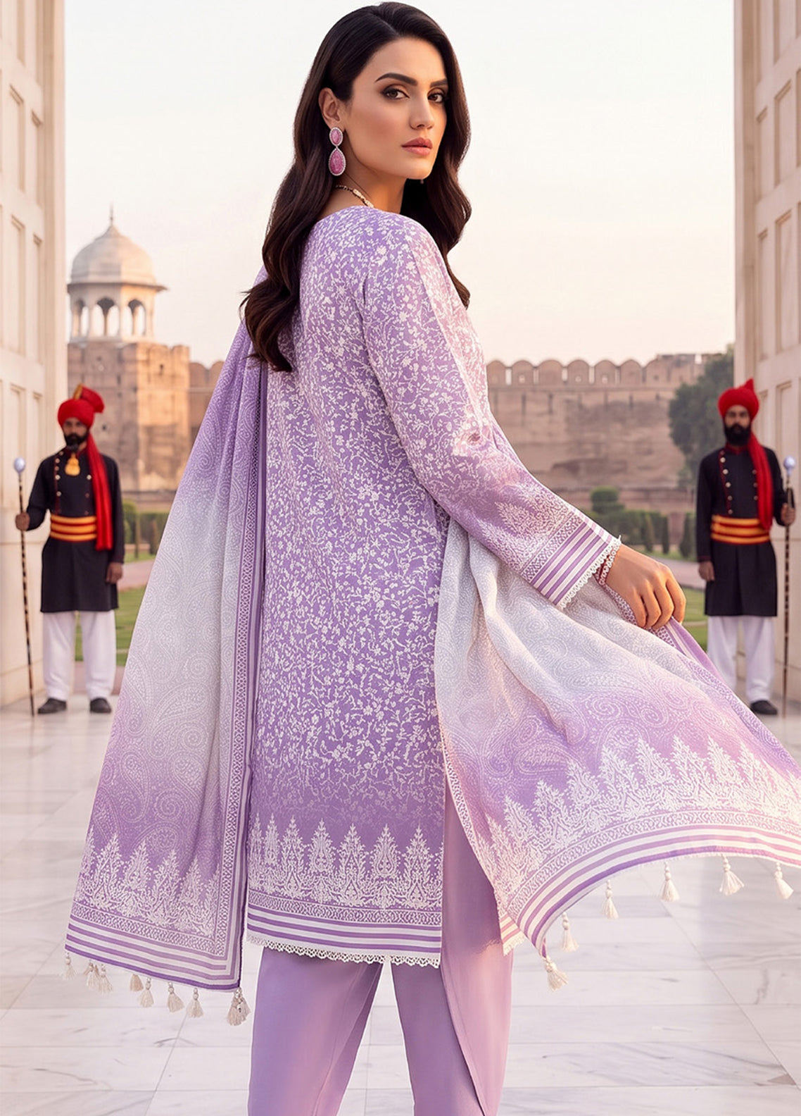 Colors By Alzohaib Digital Printed Lawn 3 Piece Unstitched Suit AZ26CDPV4 D-CDP-03 Colors By Alzohaib Digital Printed Lawn 3 Piece Unstitched Suit AZ26CDPV4 D-CDP-03
