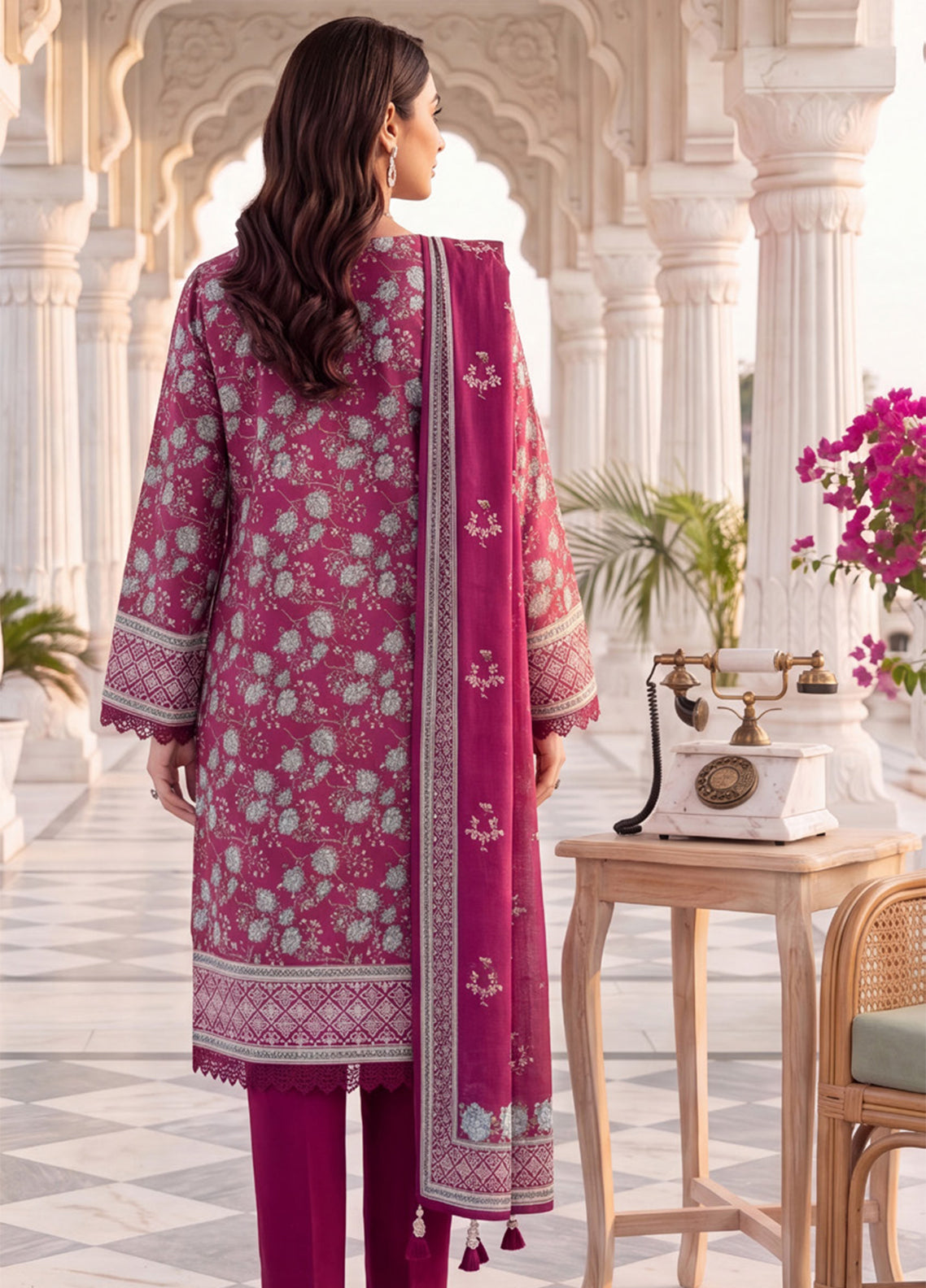 Colors By Alzohaib Digital Printed Lawn 3 Piece Unstitched Suit AZ26CDPV4 D-CDP-08 Colors By Alzohaib Digital Printed Lawn 3 Piece Unstitched Suit AZ26CDPV4 D-CDP-08