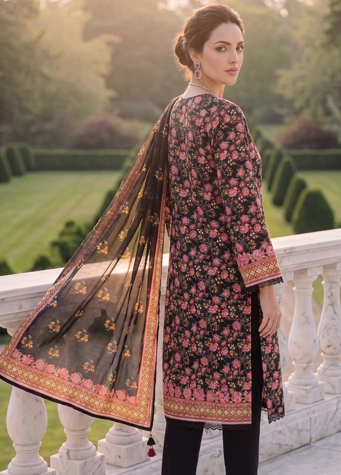 Colors By Alzohaib Digital Printed Lawn 3 Piece Unstitched Suit AZ26CDPV4 D-CDP-10 Colors By Alzohaib Digital Printed Lawn 3 Piece Unstitched Suit AZ26CDPV4 D-CDP-10