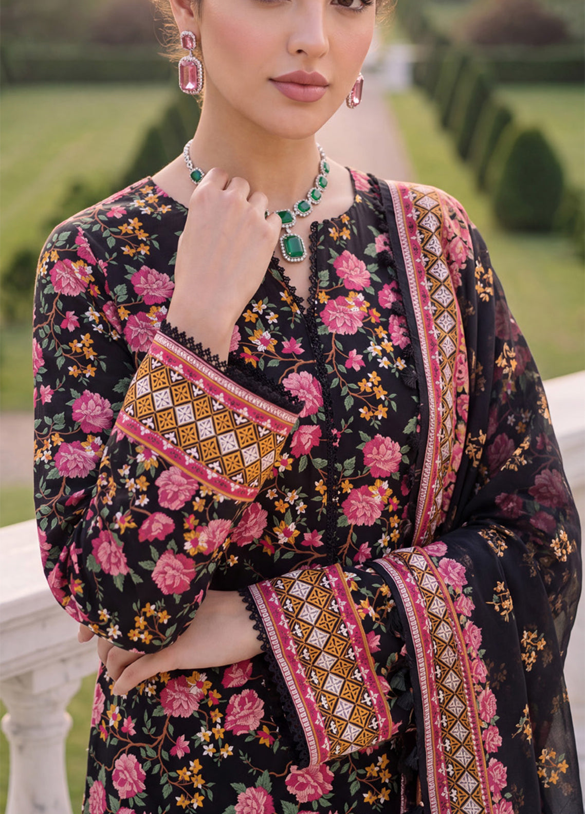 Colors By Alzohaib Digital Printed Lawn 3 Piece Unstitched Suit AZ26CDPV4 D-CDP-10 Colors By Alzohaib Digital Printed Lawn 3 Piece Unstitched Suit AZ26CDPV4 D-CDP-10