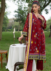 Colors By Alzohaib Digital Printed Linen 3 Piece Unstitched Suit AZ26CDPL D-CLE-07