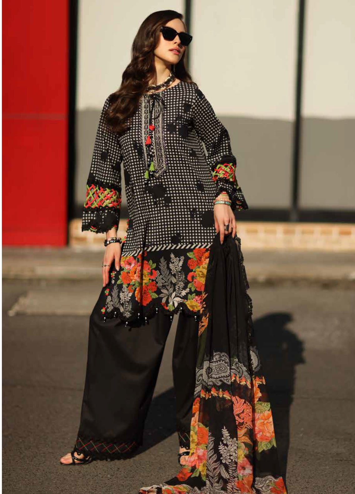 Combination By Charizma Embroidered Lawn 3 Piece Unstitched Suit CH26CELV1 D-CC-02 Combination By Charizma Embroidered Lawn 3 Piece Unstitched Suit CH26CELV1 D-CC-02