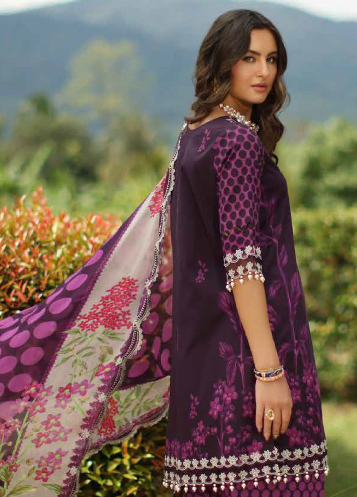 Combination By Charizma Embroidered Lawn 3 Piece Unstitched Suit CH26CELV1 D-CC-05 Combination By Charizma Embroidered Lawn 3 Piece Unstitched Suit CH26CELV1 D-CC-05