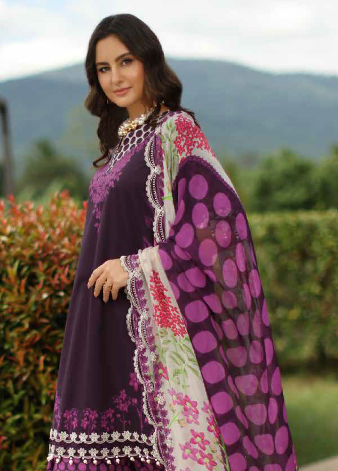 Combination By Charizma Embroidered Lawn 3 Piece Unstitched Suit CH26CELV1 D-CC-05 Combination By Charizma Embroidered Lawn 3 Piece Unstitched Suit CH26CELV1 D-CC-05