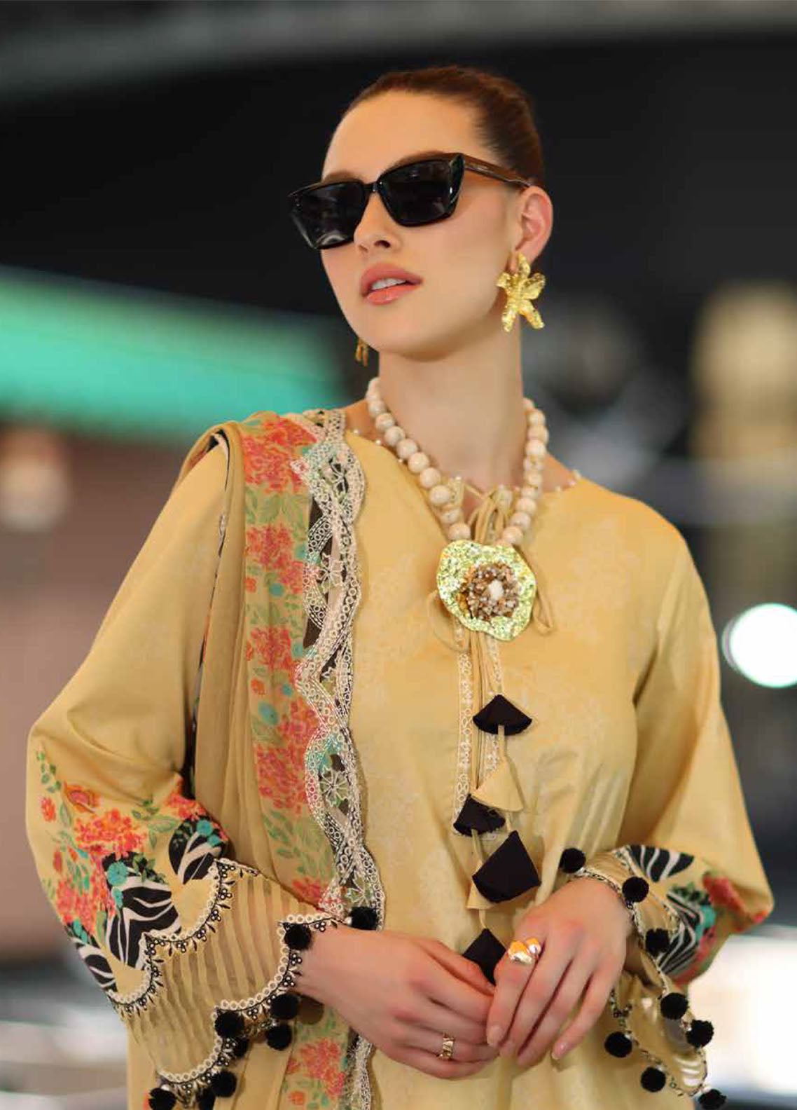 Combination By Charizma Embroidered Lawn 3 Piece Unstitched Suit CH26CELV1 D-CC-06 Combination By Charizma Embroidered Lawn 3 Piece Unstitched Suit CH26CELV1 D-CC-06