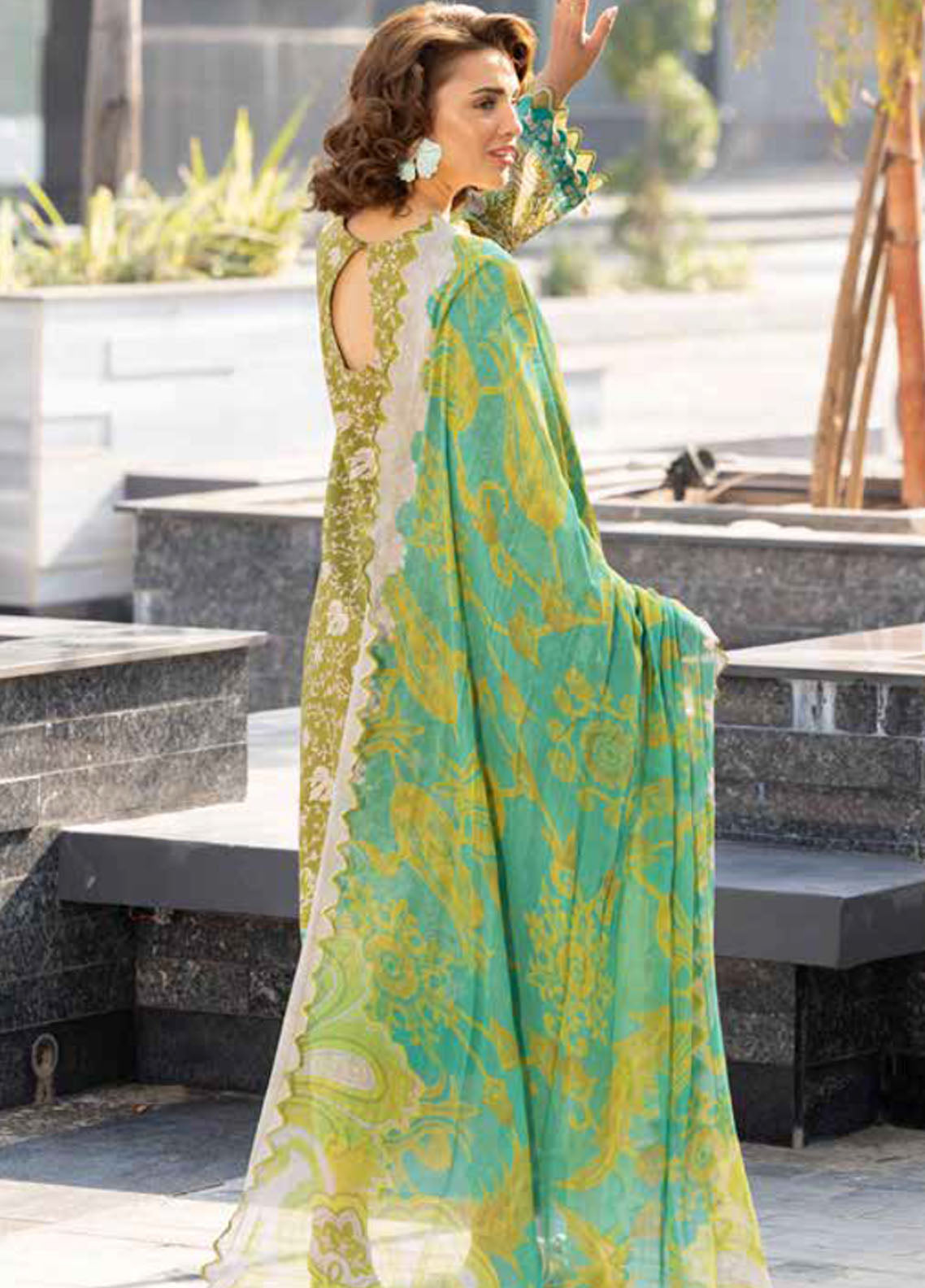 Combination By Charizma Embroidered Lawn 3 Piece Unstitched Suit CH26CELV1 D-CC-07 Combination By Charizma Embroidered Lawn 3 Piece Unstitched Suit CH26CELV1 D-CC-07