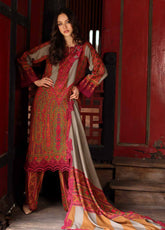 Combination By Charizma Embroidered Linen 3 Piece Unstitched Suit CH26CLV1 D-CCW7-04