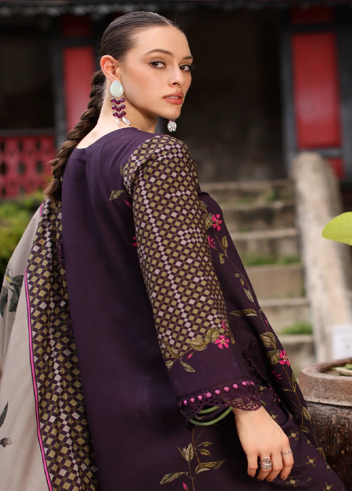 Combination By Charizma Embroidered Linen 3 Piece Unstitched Suit CH26CLV1 D-CCW7-05 Combination By Charizma Embroidered Linen 3 Piece Unstitched Suit CH26CLV1 D-CCW7-05