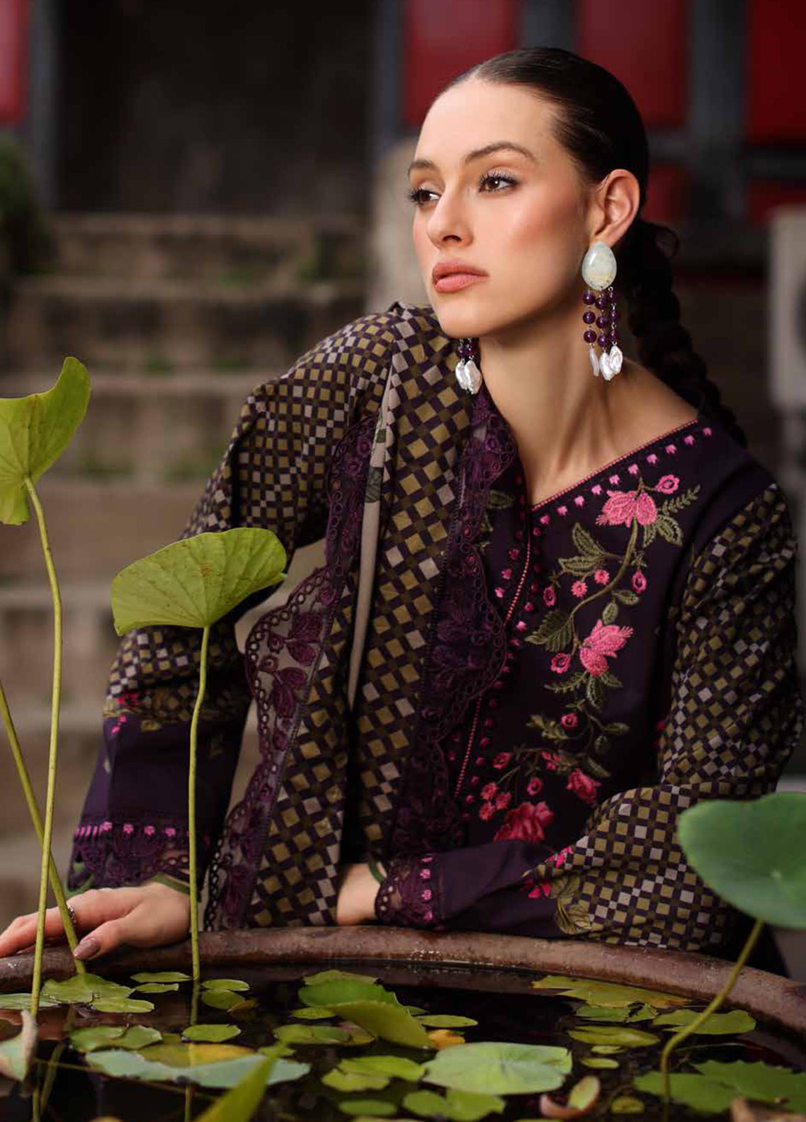 Combination By Charizma Embroidered Linen 3 Piece Unstitched Suit CH26CLV1 D-CCW7-05 Combination By Charizma Embroidered Linen 3 Piece Unstitched Suit CH26CLV1 D-CCW7-05