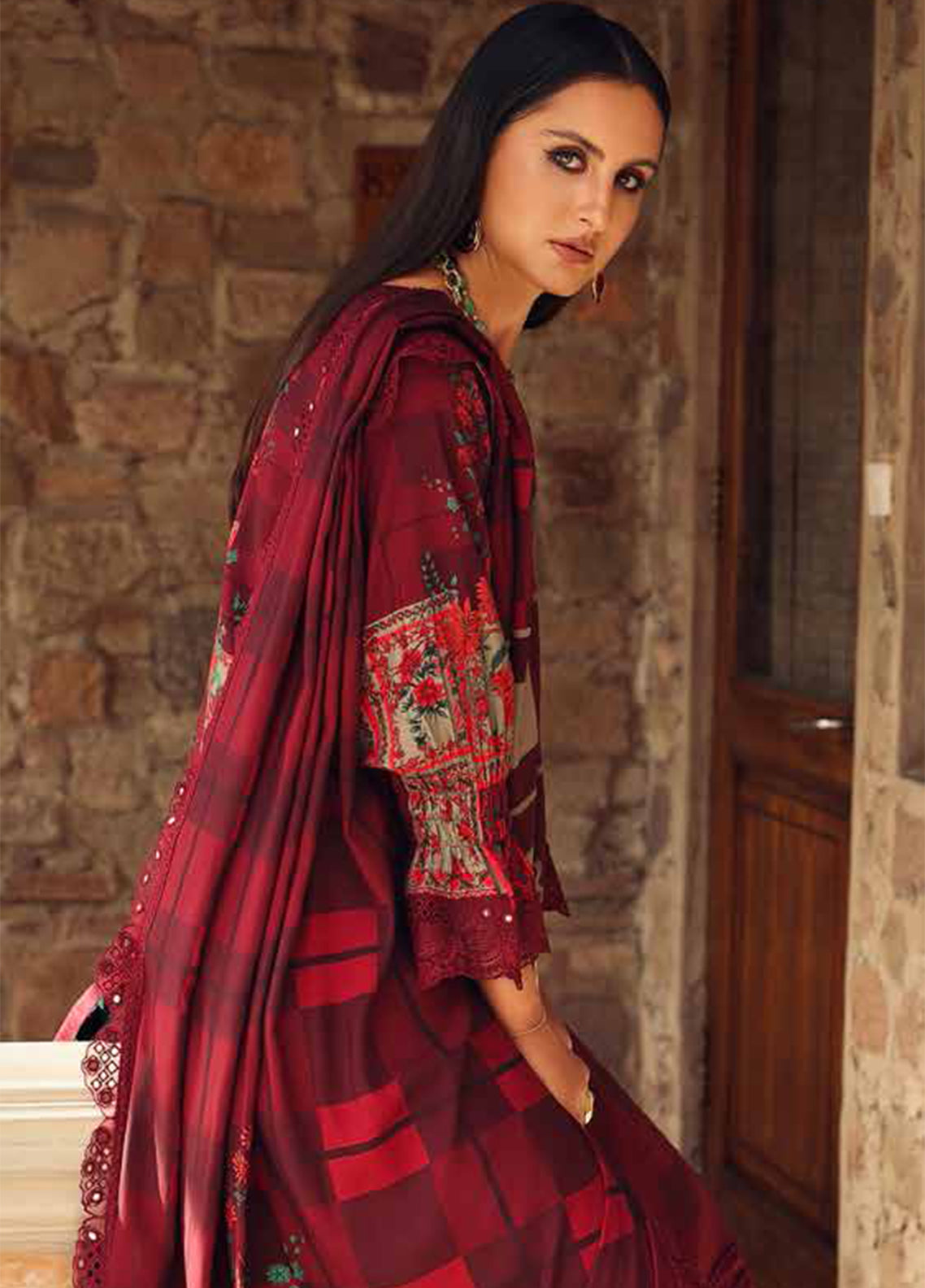 Combination By Charizma Embroidered Linen 3 Piece Unstitched Suit CH26CLV1 D-CCW7-06 Combination By Charizma Embroidered Linen 3 Piece Unstitched Suit CH26CLV1 D-CCW7-06