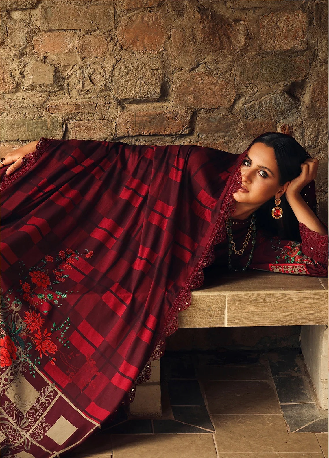 Combination By Charizma Embroidered Linen 3 Piece Unstitched Suit CH26CLV1 D-CCW7-06 Combination By Charizma Embroidered Linen 3 Piece Unstitched Suit CH26CLV1 D-CCW7-06