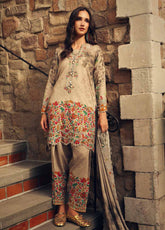 Combination By Charizma Embroidered Linen 3 Piece Unstitched Suit CH26CLV1 D-CCW7-07