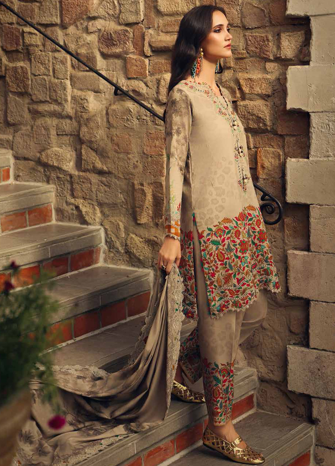 Combination By Charizma Embroidered Linen 3 Piece Unstitched Suit CH26CLV1 D-CCW7-07 Combination By Charizma Embroidered Linen 3 Piece Unstitched Suit CH26CLV1 D-CCW7-07