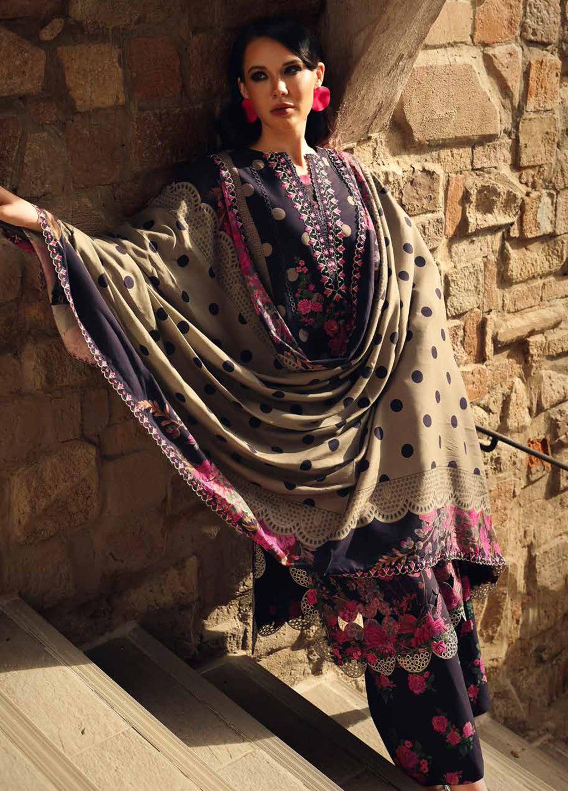 Combination By Charizma Embroidered Linen 3 Piece Unstitched Suit CH26CLV1 D-CCW7-08 Combination By Charizma Embroidered Linen 3 Piece Unstitched Suit CH26CLV1 D-CCW7-08