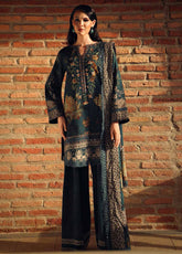 Combination By Charizma Embroidered Linen 3 Piece Unstitched Suit CH26CLV1 D-CCW7-09