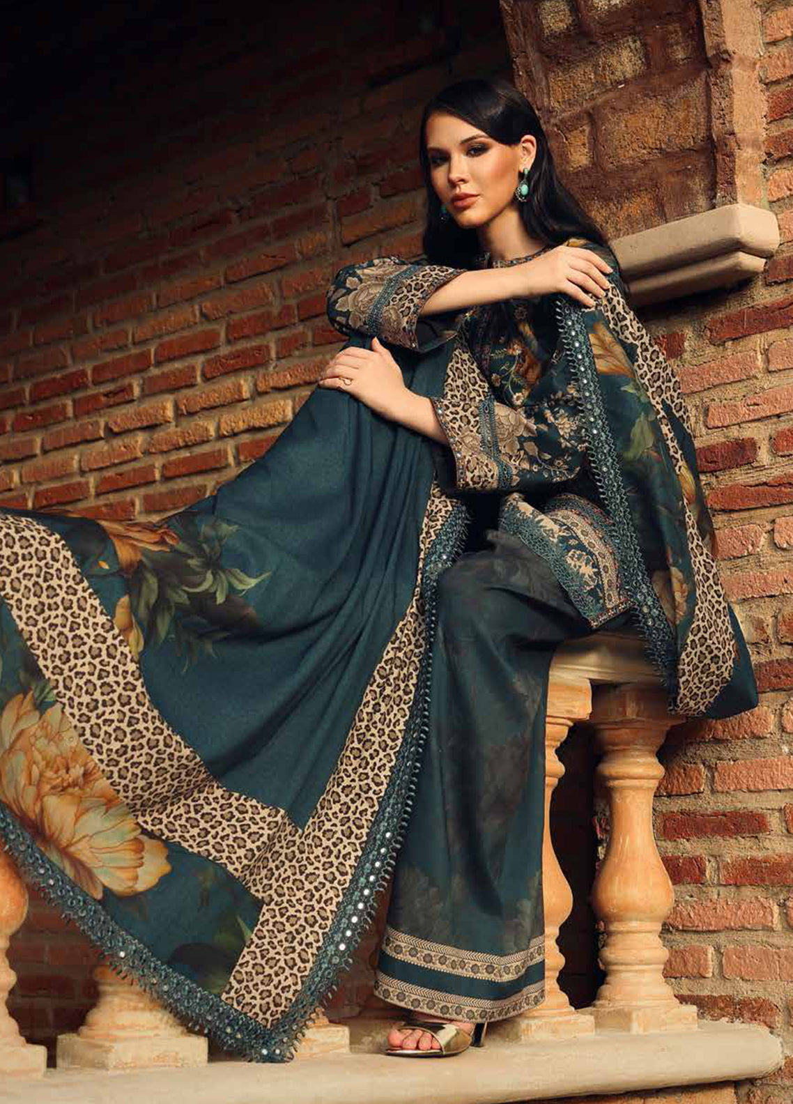 Combination By Charizma Embroidered Linen 3 Piece Unstitched Suit CH26CLV1 D-CCW7-09 Combination By Charizma Embroidered Linen 3 Piece Unstitched Suit CH26CLV1 D-CCW7-09