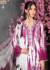 Crimson By Noorjahan Embroidered Lawn 3 Piece Unstitched Suit NJ26CEL D-02