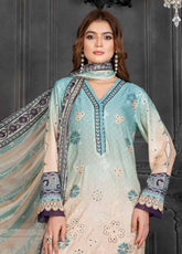 Crimson By Noorjahan Embroidered Lawn 3 Piece Unstitched Suit NJ26CEL D-04