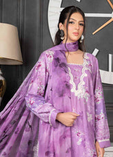 Crimson By Noorjahan Embroidered Lawn 3 Piece Unstitched Suit NJ26CEL D-08