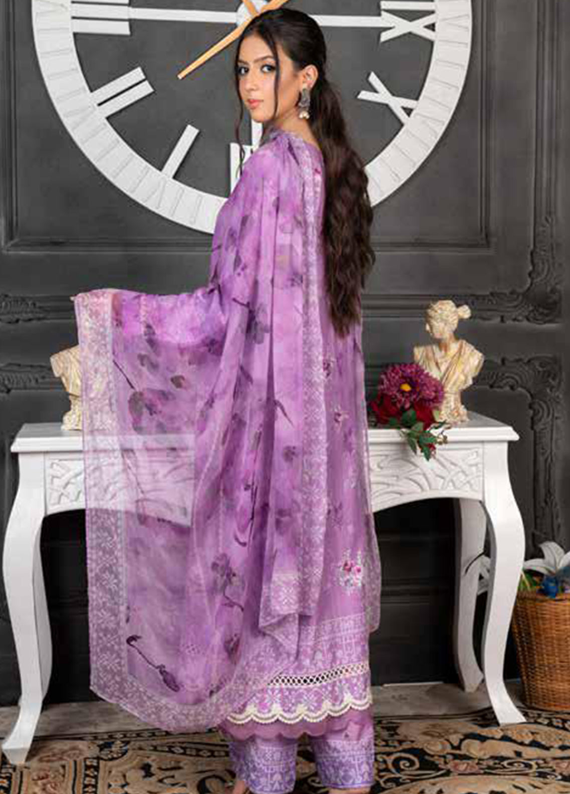 Crimson By Noorjahan Embroidered Lawn 3 Piece Unstitched Suit NJ26CEL D-08 Crimson By Noorjahan Embroidered Lawn 3 Piece Unstitched Suit NJ26CEL D-08
