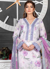 Crimson By Noorjahan Embroidered Lawn 3 Piece Unstitched Suit NJ26CEL D-10